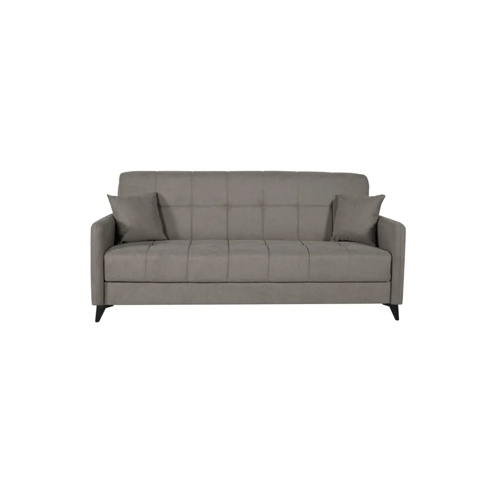 DIVANO PRONTO LETTO SANTI 3P BACOS TORTORA