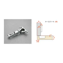 SALICE CERNIERA MINI C6A7C99 COLLO BASSO 0  94 GRADI (25