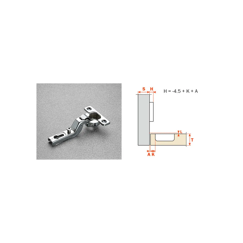 SALICE CERNIERA MINI C6A7S99 COLLO MEDIO 9  94 GRADI (25