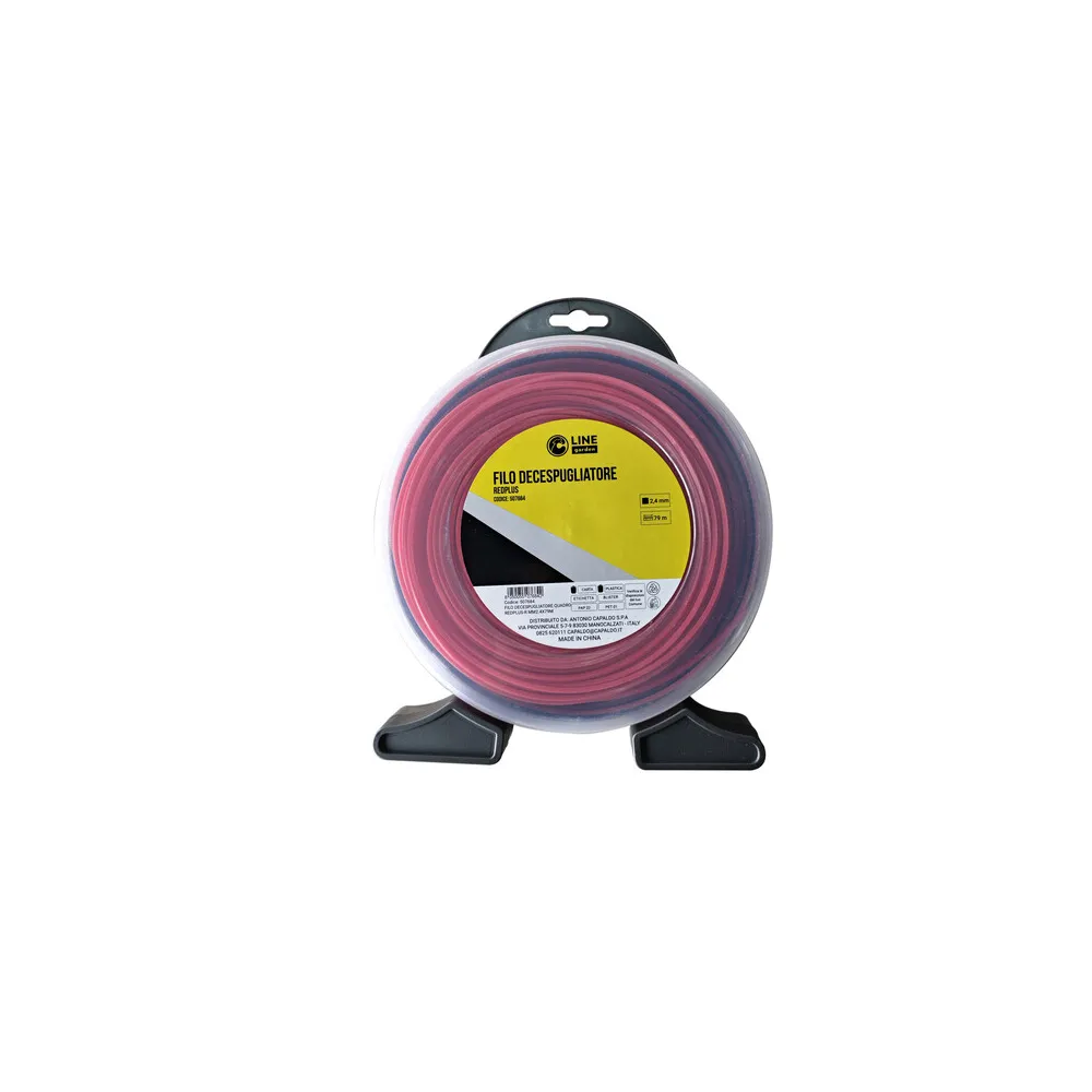 C FILO DECESPUGLIATORE QUADRO REDPLUS-S MM2.4X79MT C FILO DECESPUGLIATORE QUADRO REDPLUS-S MM2.4X79MT