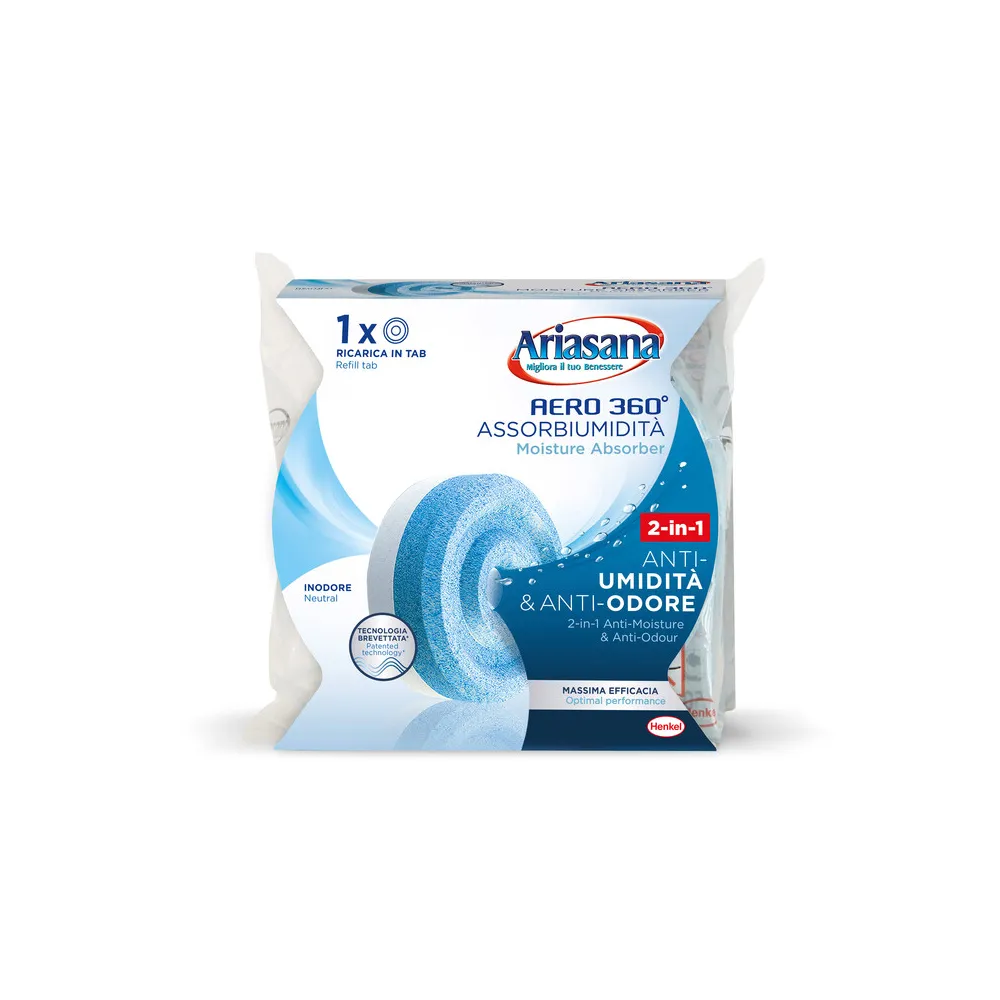 ARIASANA RICARICA AERO 360 TAB INODORE 450 G (12 ARIASANA RICARICA AERO 360 TAB INODORE 450 G (12