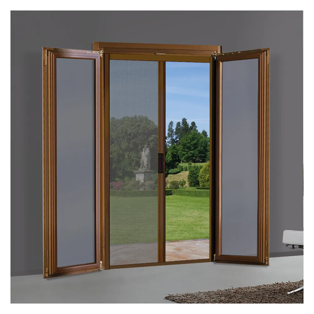 ZANZARIERA A RULLO LATERALE PER PORTA cm 150 x 250 - marrone ral 8017 ZANZARIERA A RULLO LATERALE PER PORTA cm 150 x 250 - marrone ral 8017