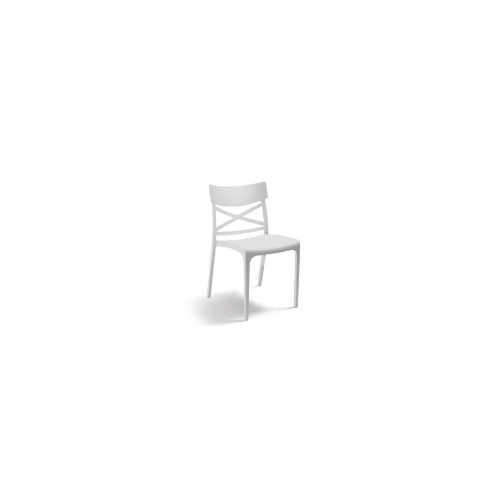 SEDIA CROIX IMPILABILE 46X54XH80CM BIANCO SEDIA CROIX IMPILABILE 46X54XH80CM BIANCO