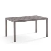 TAVOLO KING 146X86XH74CM TORTORA