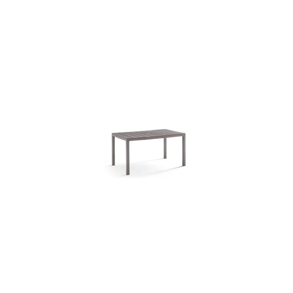 TAVOLO KING 146X86XH74CM TORTORA