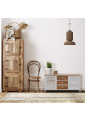 CREDENZA BASSA "VICTORIA" COUNTRY CHIC CON 2 ANTE E 3 CASSETTI