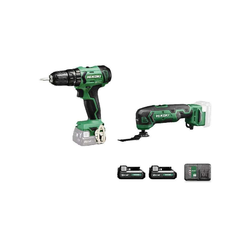 HIKOKI SET TRAPANO+UT.MULTIFUNZIONE KC12HKCV 12V HIKOKI SET TRAPANO+UT.MULTIFUNZIONE KC12HKCV 12V
