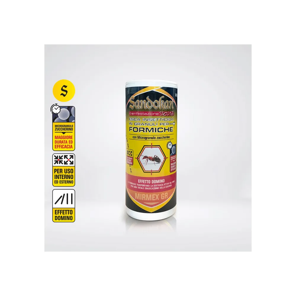 INSETTICIDA FORMICHE GRANULARE 300G INSETTICIDA FORMICHE GRANULARE 300G
