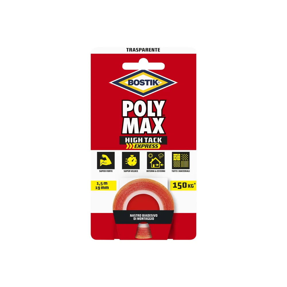 BOSTIK POLYMAX NASTRO BIAD HIGH TACK EXPRESS TRASP BOSTIK POLYMAX NASTRO BIAD HIGH TACK EXPRESS TRASP
