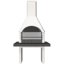 BARBECUE IN MURATURA 103X80X212 CM PIAVE