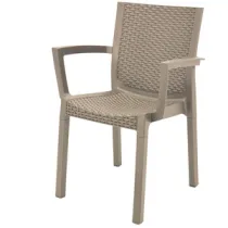 POLTRONA PANAREA CONFORT RATTAN TORTORA