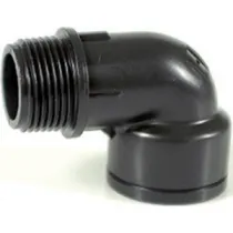 RACCORDO POLIPROP GOMITO 90 MASCH/FEMM 1/2 (50