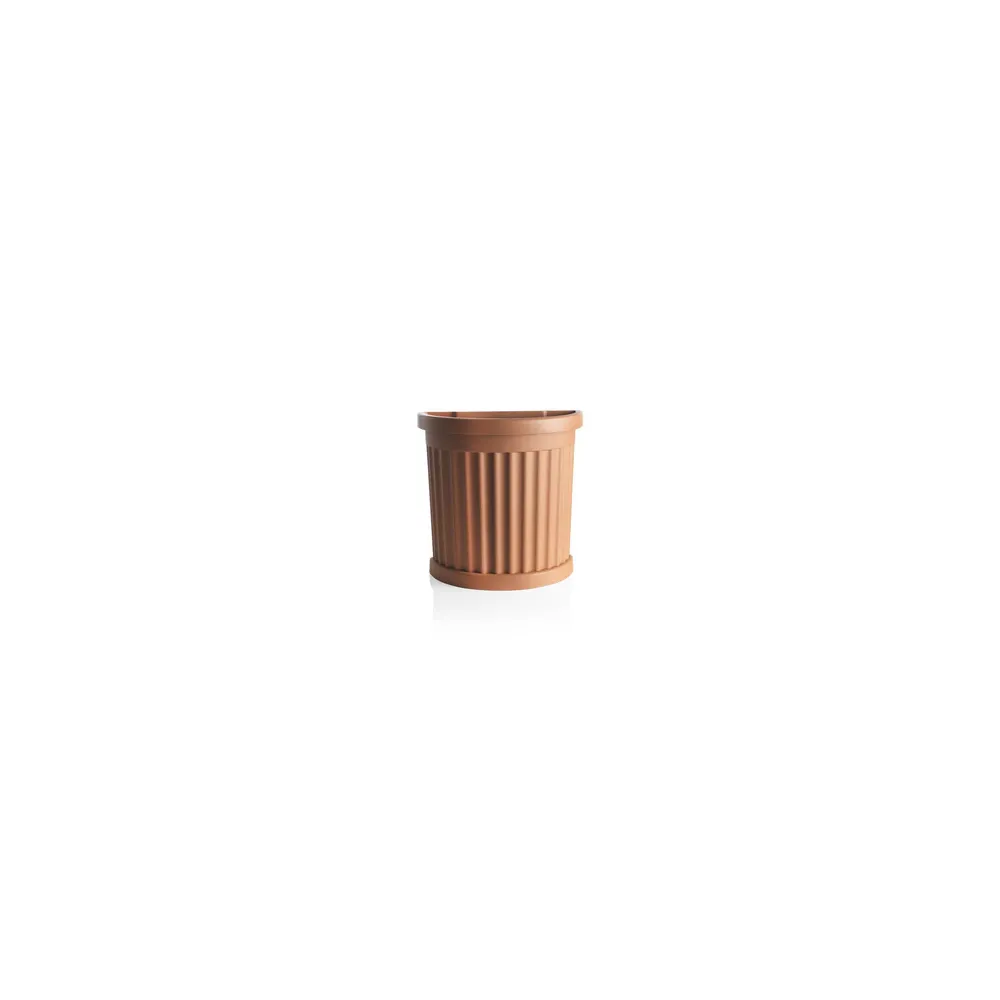 VASO ROMA C/SOTTOVASO 52CM TERRACOTTA VASO ROMA C/SOTTOVASO 52CM TERRACOTTA