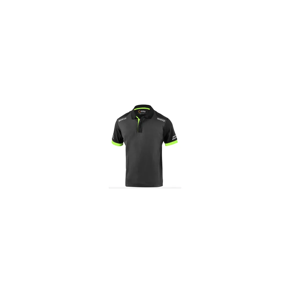 SPARCO POLO TOLEDO GREY GREEN TG XL SPARCO POLO TOLEDO GREY GREEN TG XL