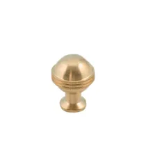 PL POMOLO A PALLA D 25 MM OTTONE (6