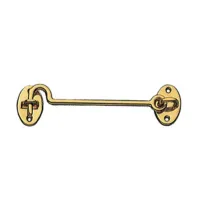 BL GANCIO FERMAFINESTRA OTTONE LUCIDO 120 MM (5