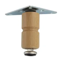 BL PIEDINO REGOLABILE LEGNO 100 MM CHIARO 4 PZ (2