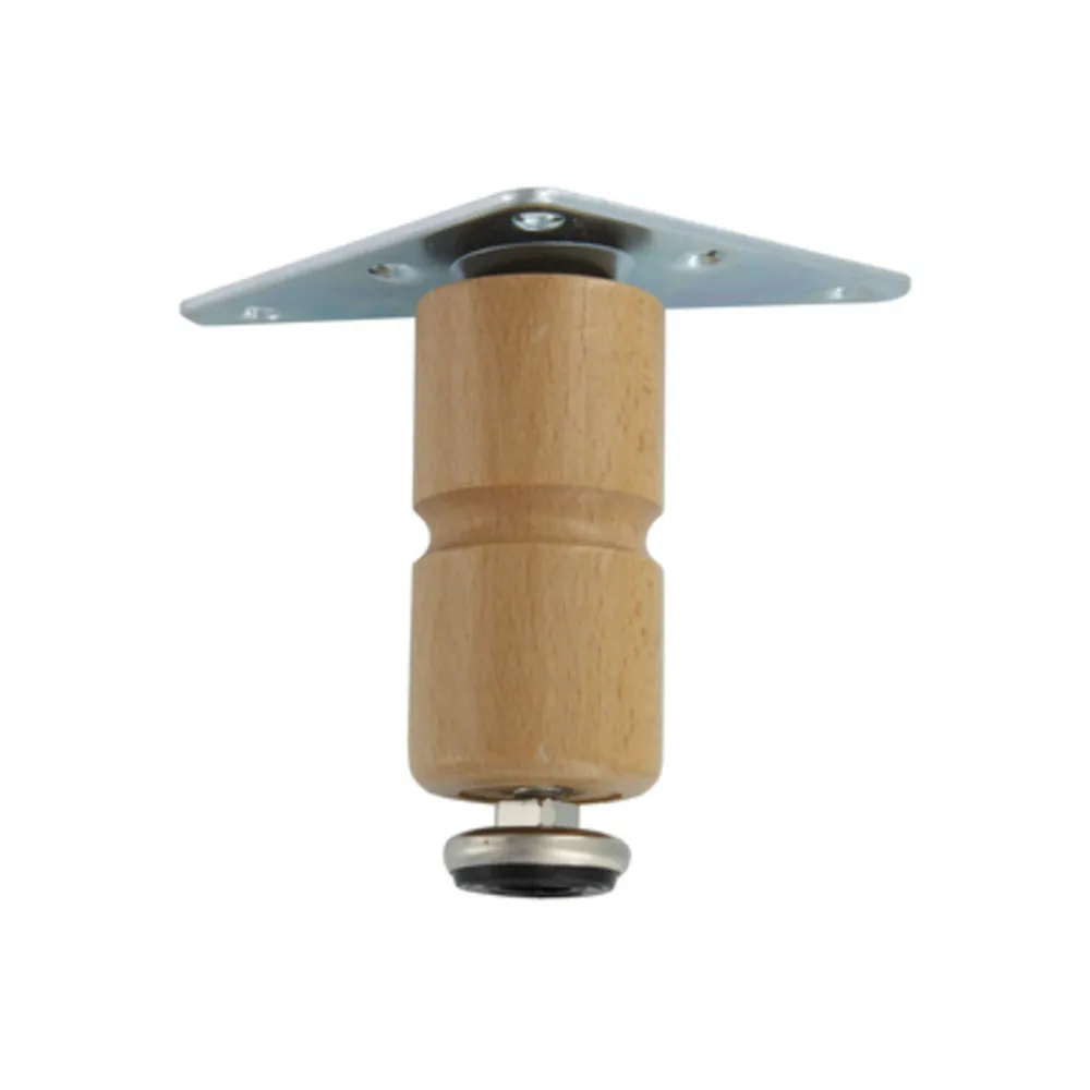 BL PIEDINO REGOLABILE LEGNO 100 MM CHIARO 4 PZ (2 BL PIEDINO REGOLABILE LEGNO 100 MM CHIARO 4 PZ (2
