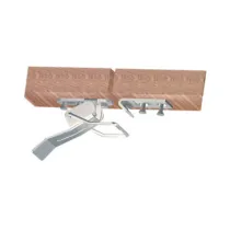 BL CHIUSURA P/TAVOLO A LEVA FERRO ZINC 77 MM 2 PZ (5