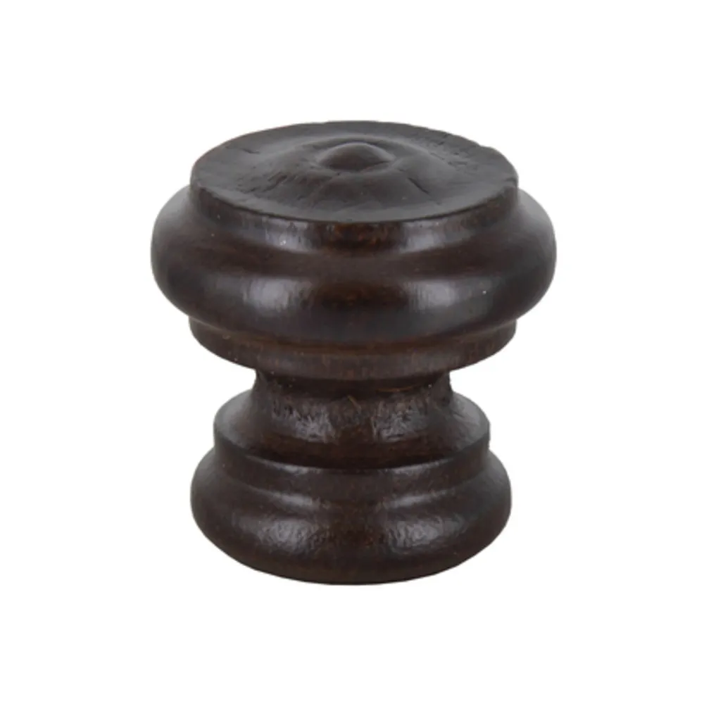 POMOLO IN LEGNO NOCE 102A D 38 MM (25