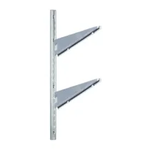 REGGIMENSOLA 2 GANCI 2770 ZINCATO 30 CM (10