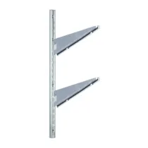 REGGIMENSOLA 3 GANCI 2770 ZINCATO 40 CM (10