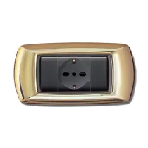 PLACCA LIFE LIVING PLAST ORO 4P