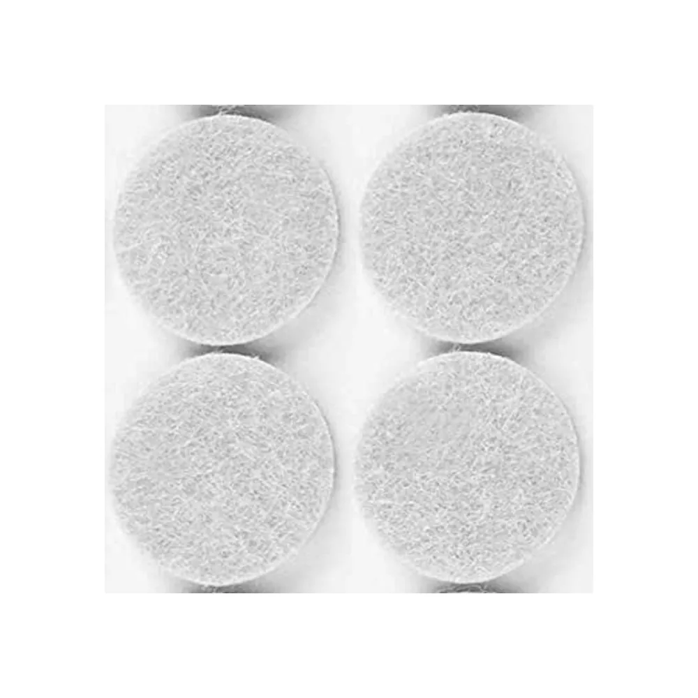 FELTRINO ADESIVO SEDIA BIANCO D 30 MM CF 6 PZ (50 FELTRINO ADESIVO SEDIA BIANCO D 30 MM CF 6 PZ (50