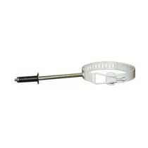 COLLARE P/TUBO DI STUFA D 8/14 CM BIANCO (25