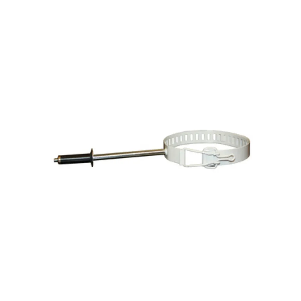COLLARE P/TUBO DI STUFA D 8/14 CM BIANCO (25