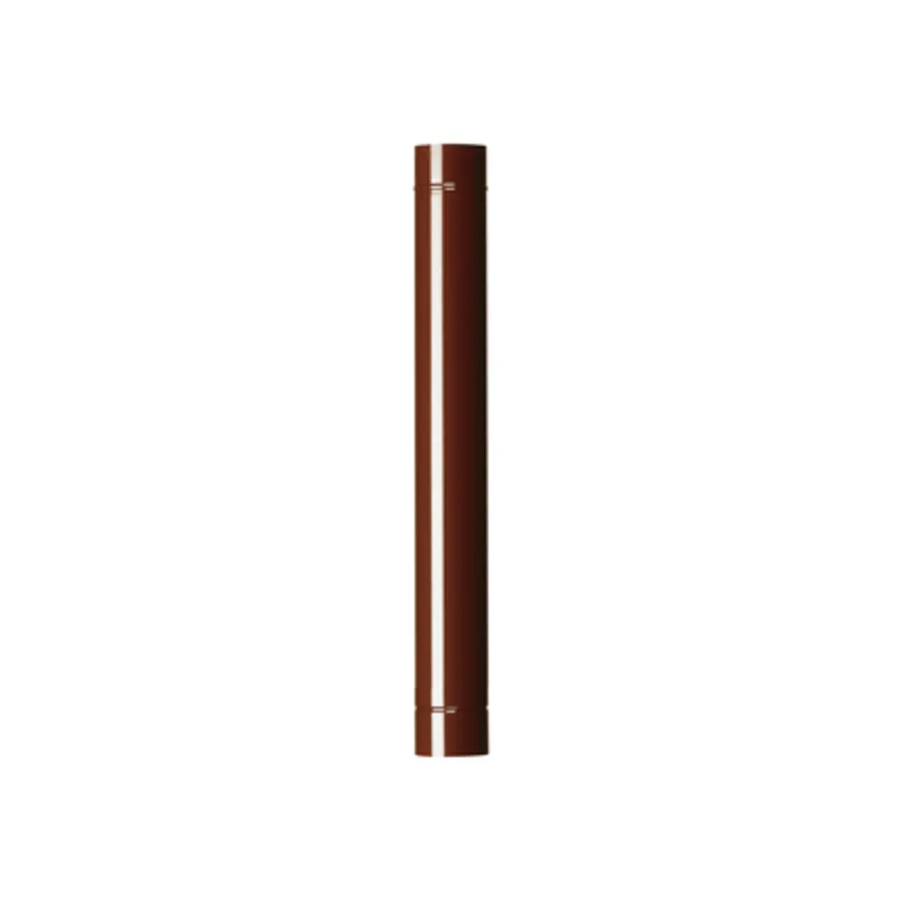 TUBO P/STUFA H 100 CM D 11 CM MARRONE (12 TUBO P/STUFA H 100 CM D 11 CM MARRONE (12