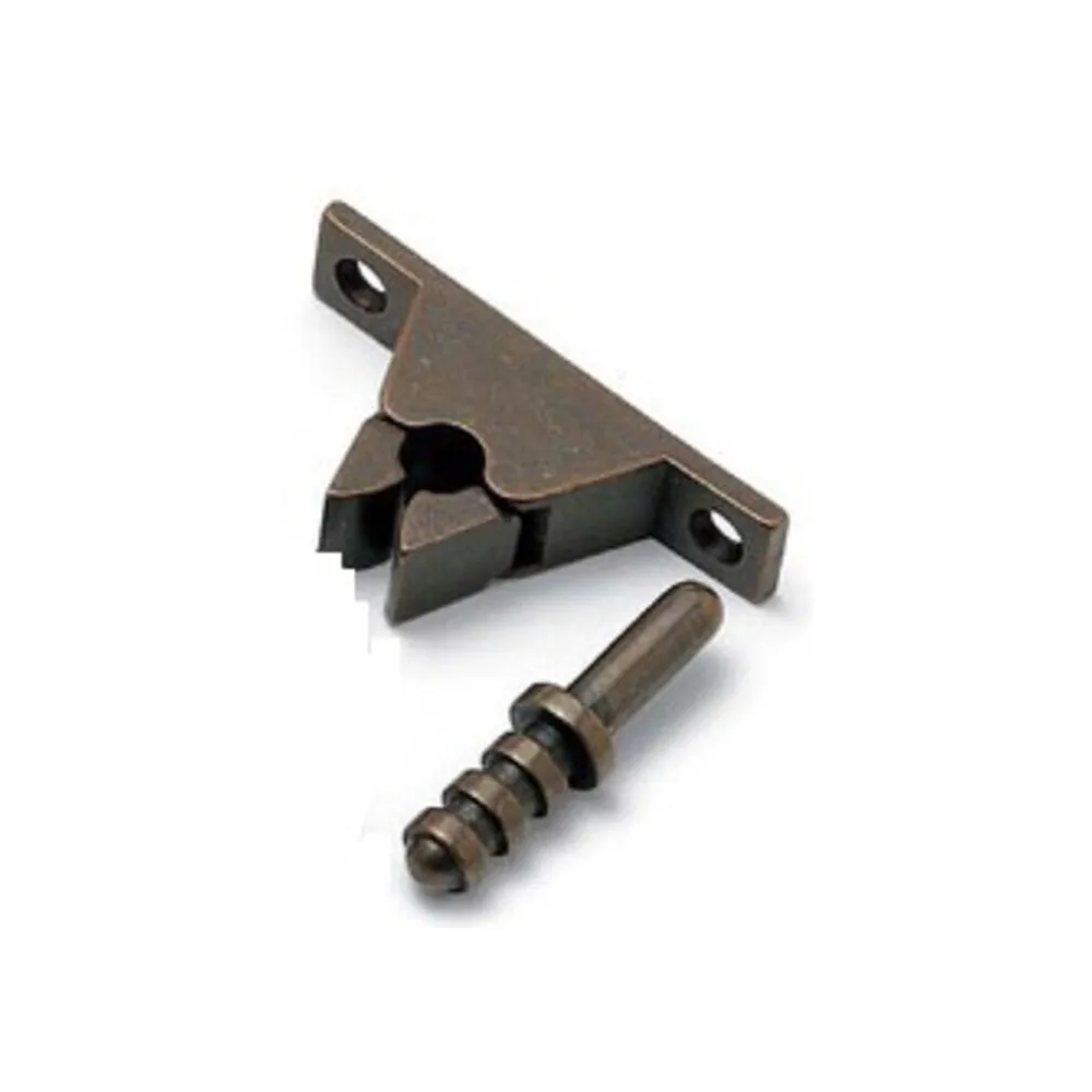 BL FERMAPORTA A PINZA BRONZATO (5