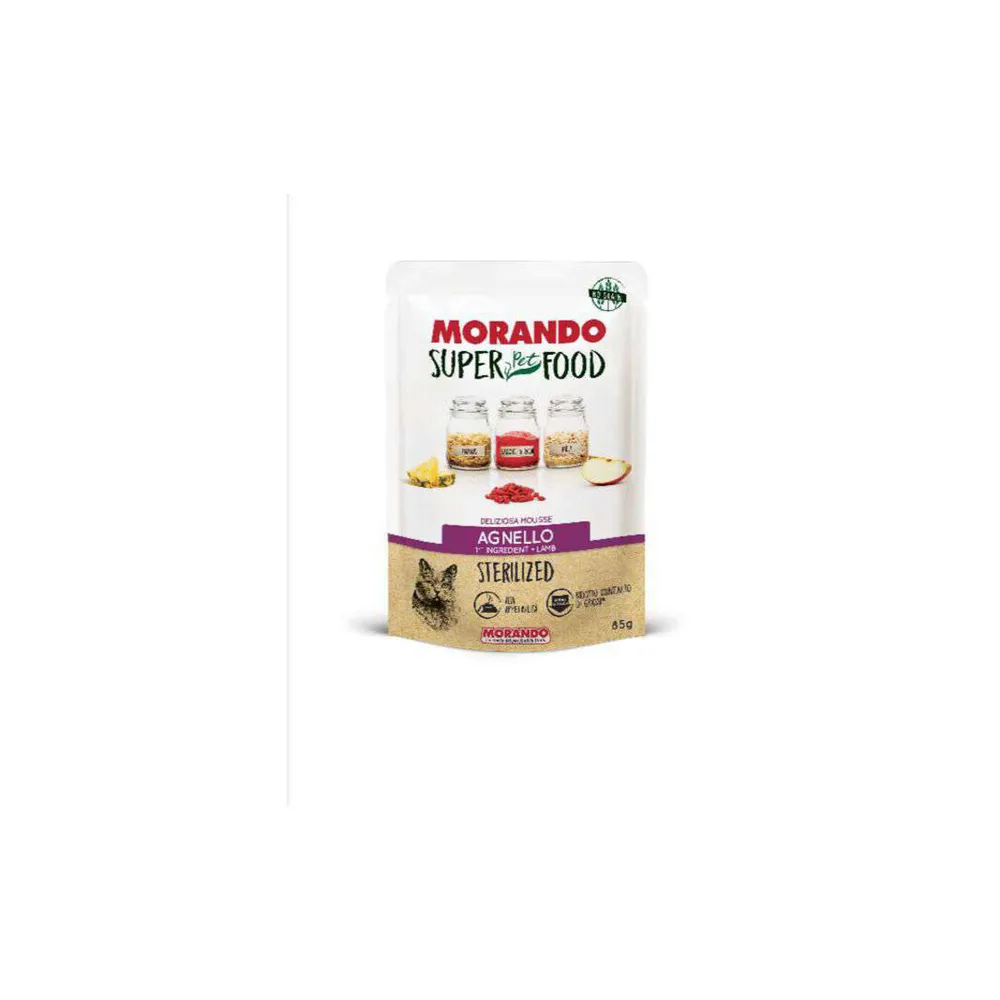 CIBO GATTO MORANDO SUPERFOOD 85 G MOUSSE AGN (24 CIBO GATTO MORANDO SUPERFOOD 85 G MOUSSE AGN (24