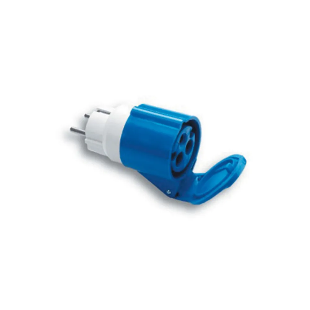 FME 73.001 ADATTATORE CEE 16A SCHUKO- 2P+T  220V IP44