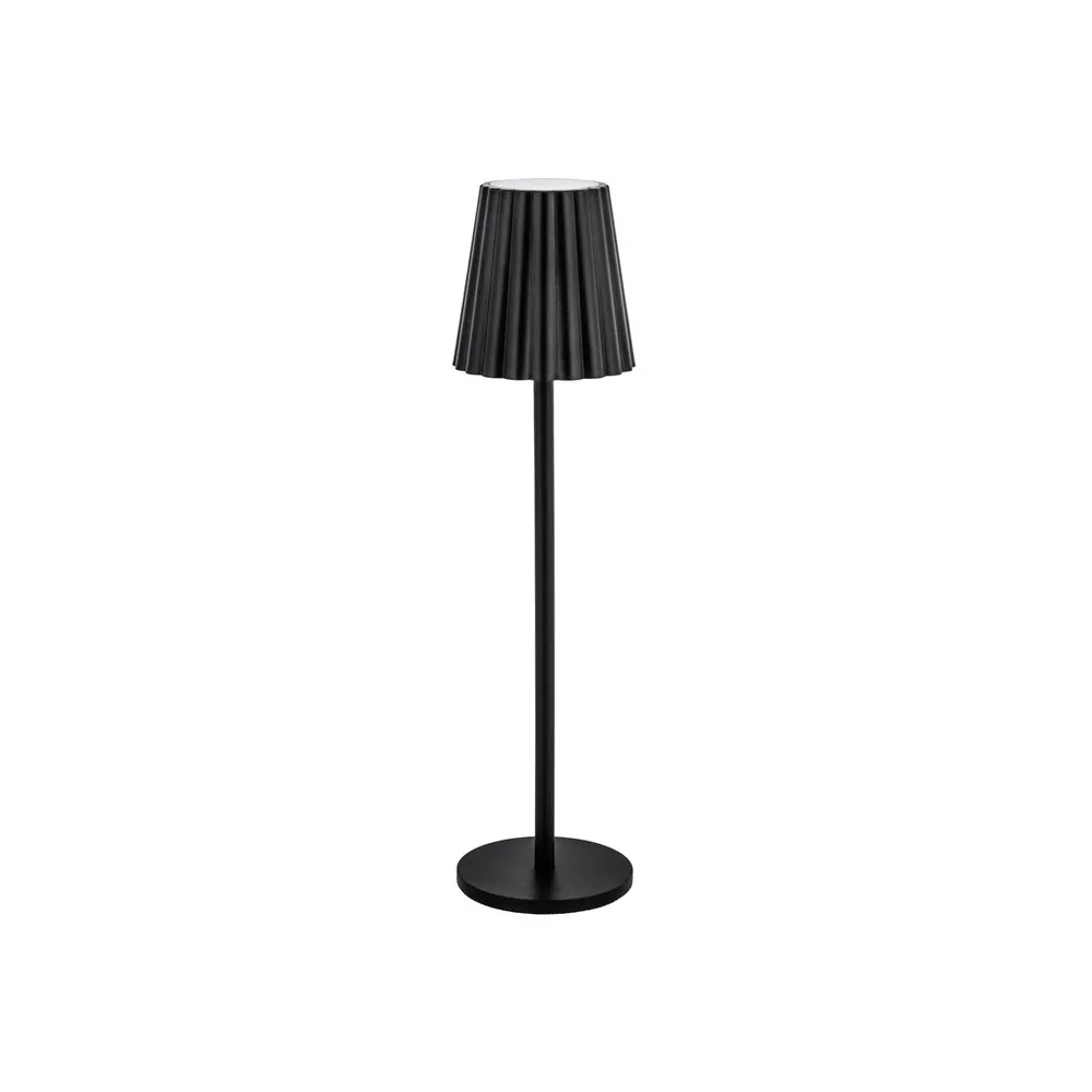 LAMPADA LED RICARICABILE DA TAVOLO MINU NERO (12 LAMPADA LED RICARICABILE DA TAVOLO MINU NERO (12