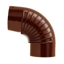 GOMITO P/STUFA 90 D 15 CM MARRONE