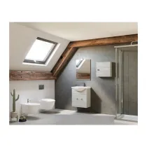 ARREDO BAGNO MOD.ZAFFIRO ROVERE GRIGIO 55 CM