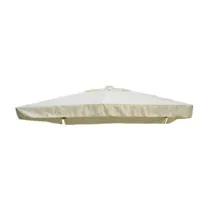TOP RICAMBIO P/OMBRELLONE LEGNO MAXIMA ECRU