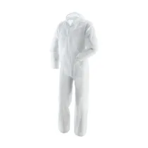 TUTA DA LAVORO MONOUSO 40 G/M2 BIANCO TG.  L
