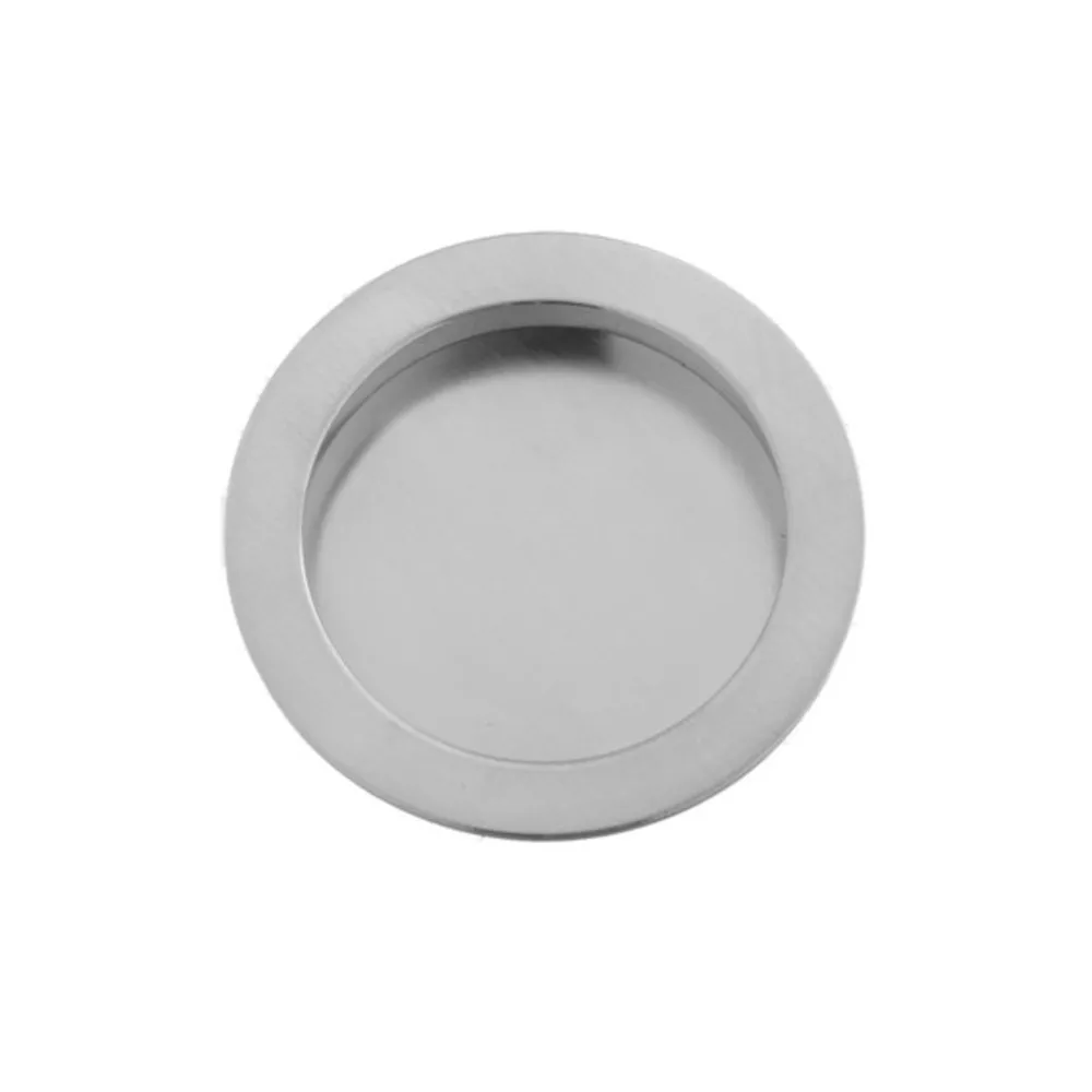 MANIGLIA INCASSO PORTA SCORR D 48 MM CROMO SAT (6 MANIGLIA INCASSO PORTA SCORR D 48 MM CROMO SAT (6