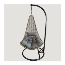 POLTRONA PENSILE 95XH195 CM GRIGIO RAT 021790