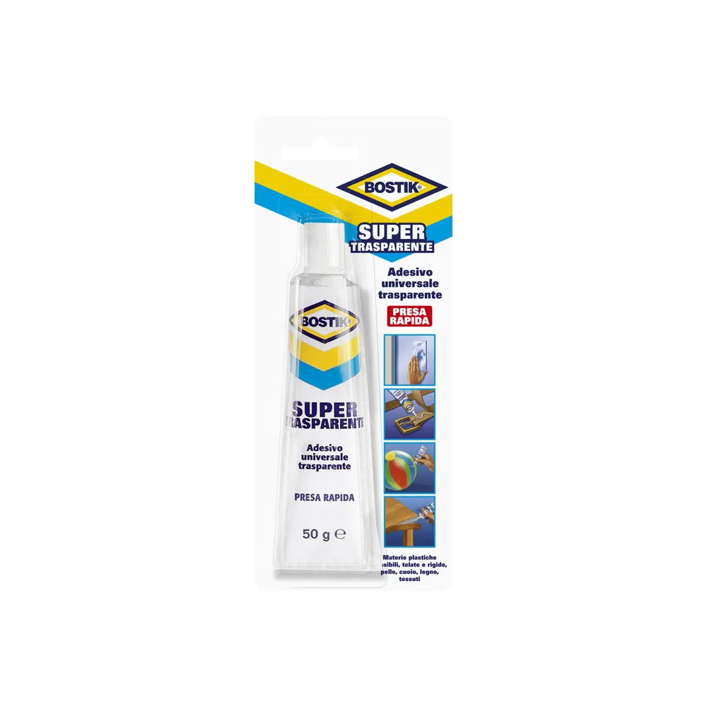 BOSTIK SUPERTRASPARENTE 50 G (12 BOSTIK SUPERTRASPARENTE 50 G (12