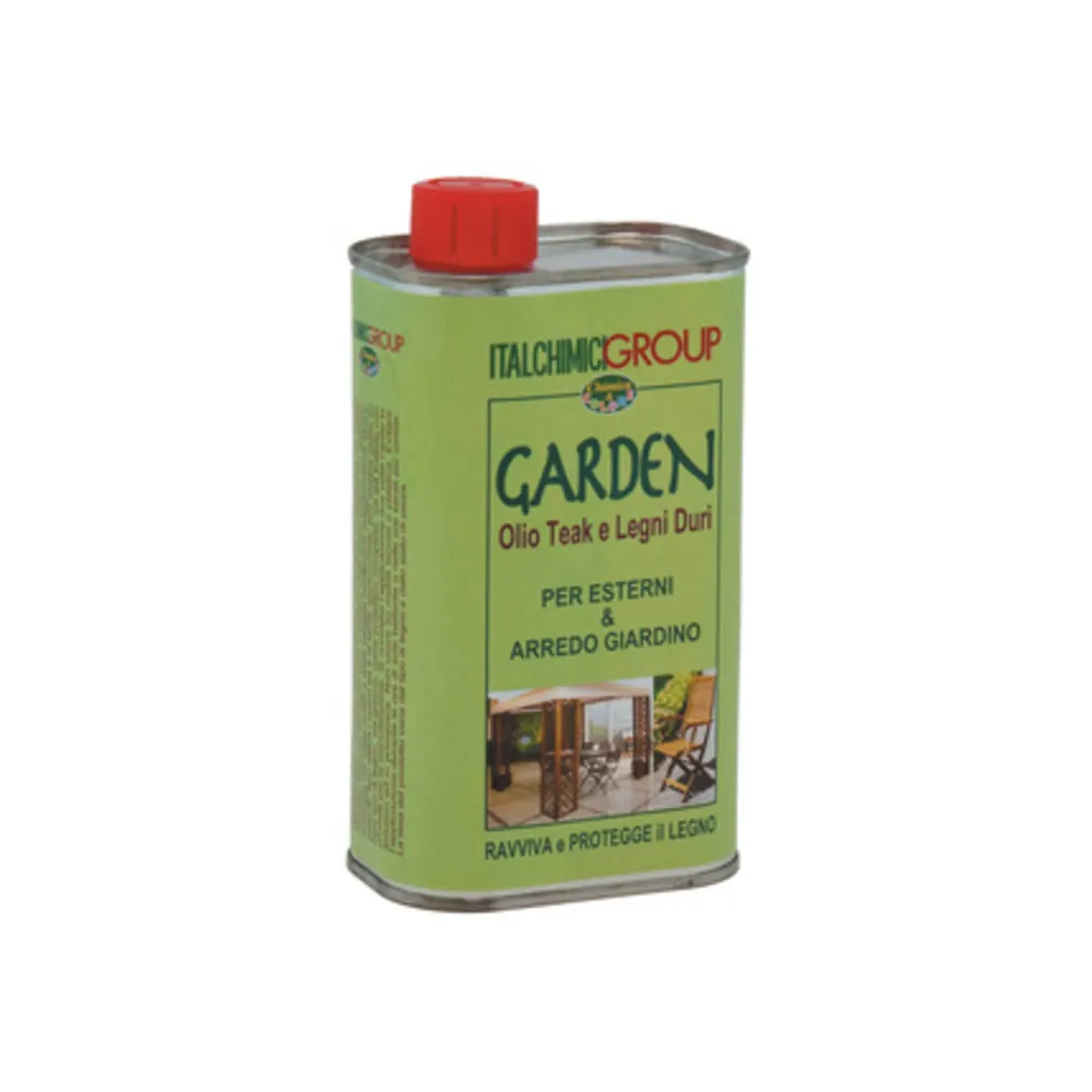 GARDEN OLIO P/TEAK E LEGNI DURI 500 ML (12