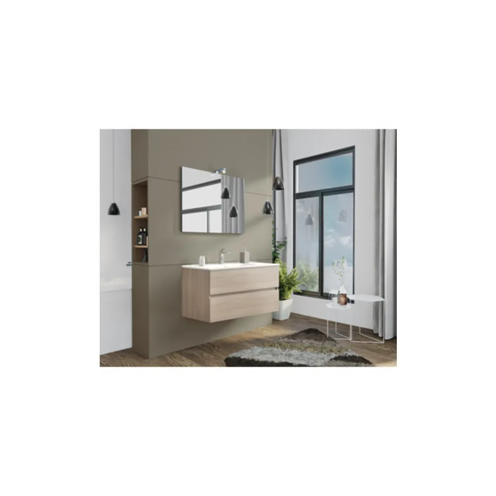 MOBILE BAGNO NEW SPLASH 105 SOSP. ROVERE FUMO