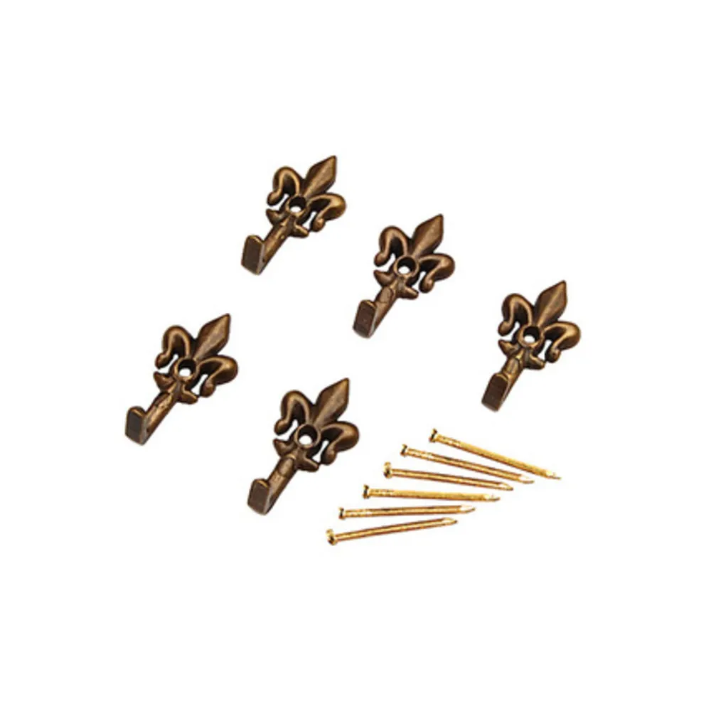 BL GANCIO P/QUADRO GIGLIO 32 MM BRON N. 0 5 PZ* (5 BL GANCIO P/QUADRO GIGLIO 32 MM BRON N. 0 5 PZ* (5