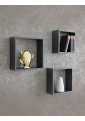 SET 3 CUBI LARGE GRIGIO