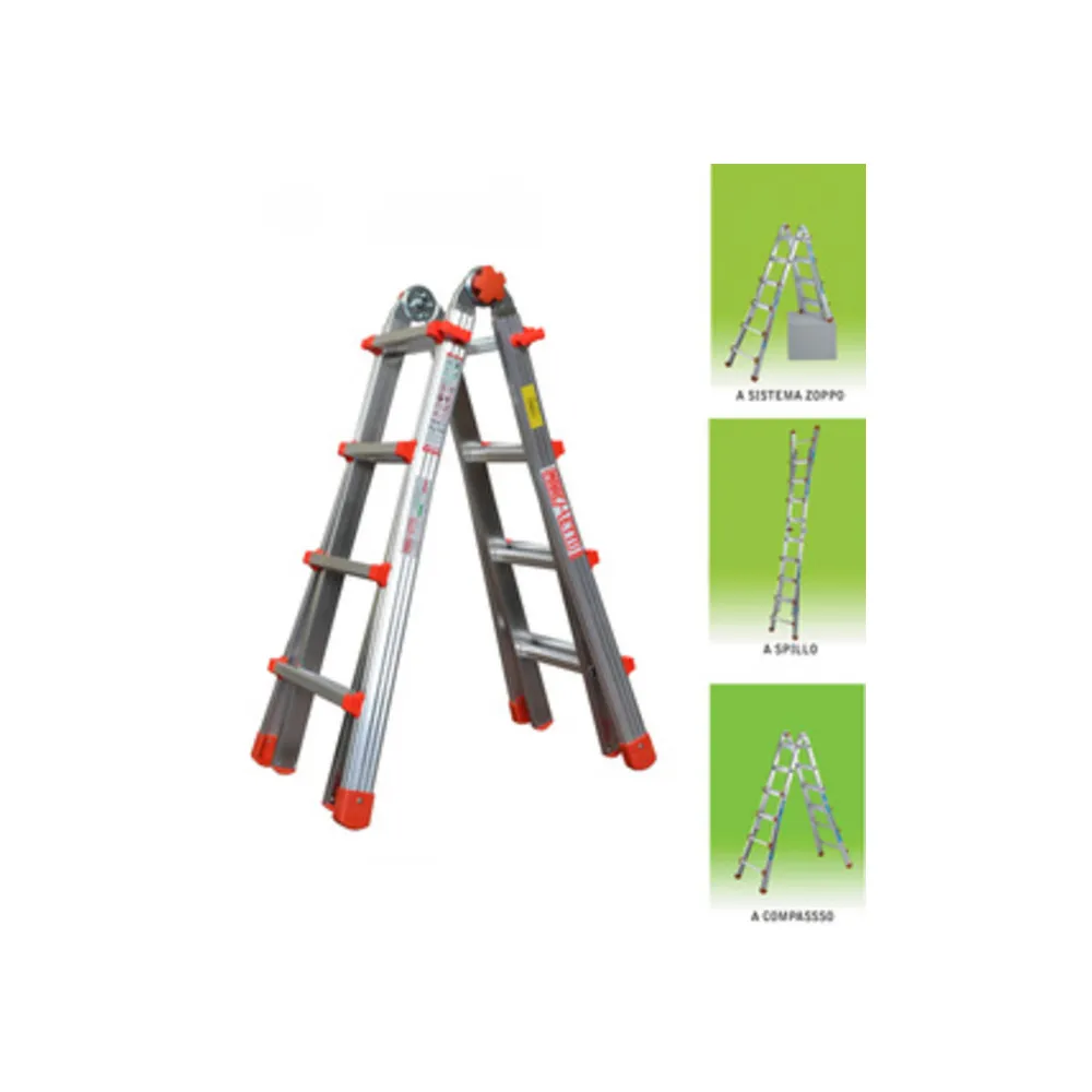 SCALA ALL. MULTIUSO 4+4 GRADINI 4 SCALA ALL. MULTIUSO 4+4 GRADINI 4