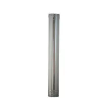 TUBO INOX AISI 304 H 100 CM D 20 CM (2