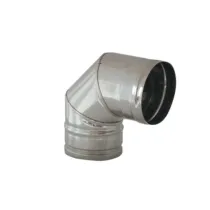 GOMITO INOX AISI 304 90 D 12 CM (2
