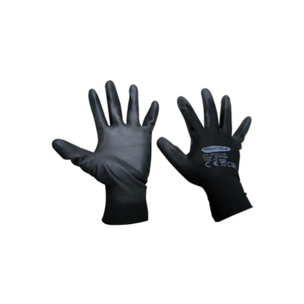GUANTI NYLON POLIURETANO ECO-LITE NERO TG.10 (12 GUANTI NYLON POLIURETANO ECO-LITE NERO TG.10 (12